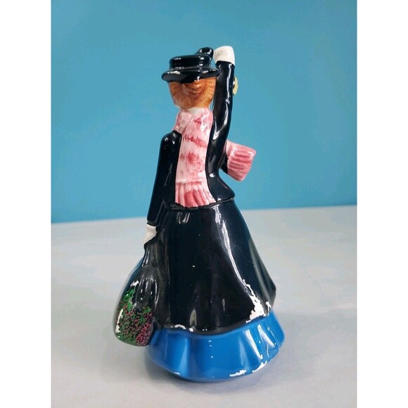 Vintage Disney Mary Poppins Ceramic Figure Japan Missing Umbrella - Picture 6 of 12